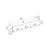 Hanah Home TV Komoda Denby, 160x29,6x31,4 cm, Orah