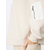 BOGNER Sweater majica SAILA, svijetlobež / bijela