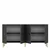 Hanah Home komoda Squarel 180, 180 cm, antracit