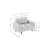 Atelier del Sofa Fotelja Sparrow Loveseat, Teget