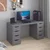 Hanah Home radni sto Alen 150cm 8 Drawer, 150 cm, antracit