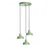 Opviq Luster Memati-181, 75-108cm, 45 cm, 3xE27, IP20, Zeleni