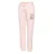 BENCH Hlače  roza / črna