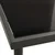 Vrtni blagovaonski stol antracit 80 x 80 x 72 cm staklo i čelik
