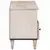 TV ormar s ladicama Bijelo 100 x 33,5 x 46 cm Čvrsto drvo manga