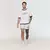 GymBeam Varsity Sweatshorts Grey XXXL