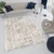 Chemex Preproga Versay Moderna Moda Boho Shaggy Z595A Ejf Bf Kremna Modra Siva