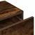 Zidna polica s ladicama dimljeni hrast 60x26,5x15 cm
