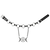 Ovratnica/ choker Pentagram - LSF9 33