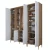 Hanah Home Komplet predsoblja EA131-2801, 180x37.5x198.6 cm, Beli