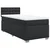 vidaXL Box spring postelja z vzmetnico črn 100x200 cm umetno usnje