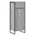 Kupaonski ormar Siva Sonoma 40 x 30 x 100 cm Konstruirano drvo