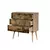 Hanah Home Komoda Trio 80x90x40cm Hrast