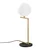 Opviq Stona lampa Luminar-14176, 29x20x64 cm, Zlatne boje