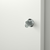 TROTTEN Element s kliz.vratima/oglas.tablom, bela, 80x180 cm