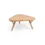 Hanah Home klub sto Alba 95, 95 cm, hrast