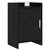 vidaXL Posteljne mize 2 pcs Črni hrast 40 x 30 x 60 cm Inženirski les