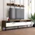 Hanah Home TV komoda sa policama Istanbul, 180 cm, Orah-bela