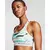 Under Armour ARMOUR MID CROSSBACK PRINTED BRA, ženski top, plava 1307213