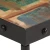 Stolić za kavu s kotačima 100x55x26 cm masivno obnovljeno drvo