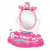 SMOBY kozmetična mizica s stolčkom Hello Kitty + 10 dodatkov