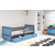 BestBed postelja s predalom RICO (90x200cm) + ležišče GRATIS, grafit