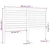 Vidaxl Posteljno vzglavje 146x4x100 cm trdna borovina