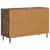Kreveta Dimljeni hrast 89 x 34,5 x 62 cm Konstruirano drvo