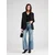 PIECES Bluza PCOLLINE črna