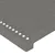 LED uzglavlje tamnosivo 144x5x78/88 cm od tkanine