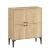 Hanah Home Komoda Capella 90x115x35cm Hrast