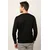 TUDORS Muški džemper Slim Fit crno-sivi