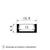 DAWN LED PROFIL LL-ALP1607 KOMPLET SIVI