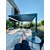 Bioklimatska pergola Ancora — Električni/4 x 5 m/Bela/Stenska
