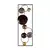 Wallity Zidna dekoracija Textured-2, 32cmx90cmx4cm, Šarena