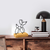 Aberto Design Dekorativna figura Swell, 22x8x17 cm, Crna