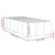 Vidaxl Box spring postelja z vzmetnico taupe 100x200 cm blago