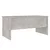 Den Klubska mizica betonsko siva 102x50,5x46,5 cm konstruira