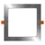 APLED - LED kupatilsko ugradno svetlo SQUARE LED/18W/230V IP41 220x220 mm
