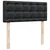 Vidaxl Box spring postelja z vzmetnico črna 120x200 cm umetno usnje