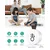 ORIA Bluetooth termometer in higrometer 2 kosa