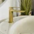 ROSAN S2 Gold baterija za lavabo 140mm