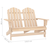 Vrtni dvosjed Adirondack od masivne jelovine