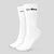 GymBeam Čarape 3 Socks 3Pack White