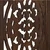Homestyle4U Pregradna stena 3-delna 120x2x170 cm rjava