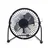 NF-03 Gembird USB 10cm desktop fan, black, METALNI VENTILATOR