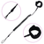 Spiralna vezica za SUP crna 25,4 cm