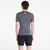 Moška majica Under Armour  HG Armour Comp SS Castlerock/White XXL