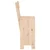 Barski stolci 2 kom 40 x 48,5 x 115,5 cm od masivne borovine