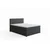 MID.YOU BOXSPRING POSTELJA 140 cm x 200 cm , tekstil, leseni material antracit